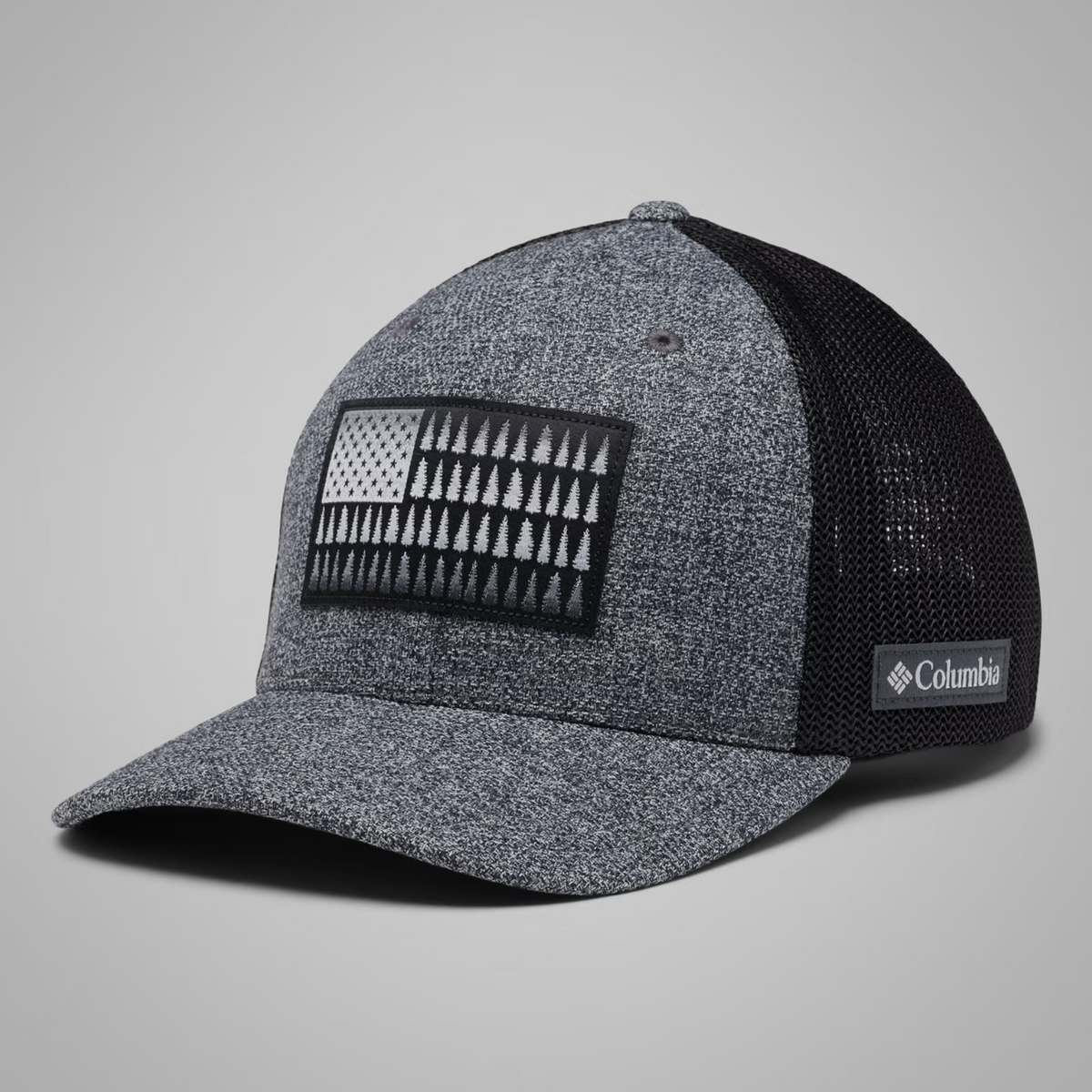 Columbia Mesh Tree Flag Ball Cap
