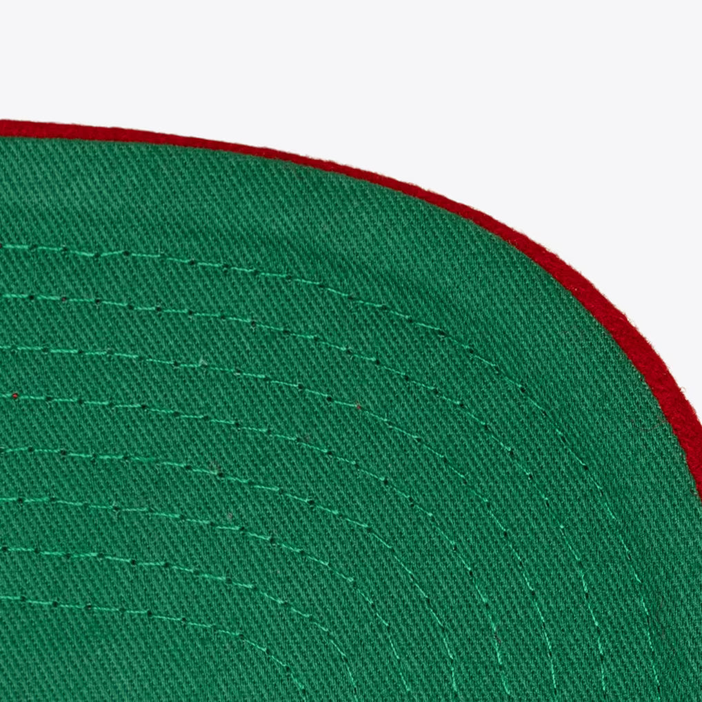 Philadelphia Phillies Cream/Red Cooperstown Golden Era Stripe Pro Pinch Snapback Hat