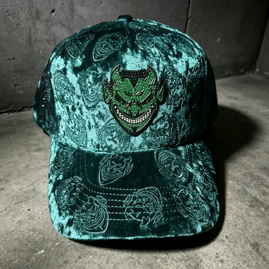 Chucky Hat, Diablo Green Barbas Hat, 31Hats Dandy Baseball Cap