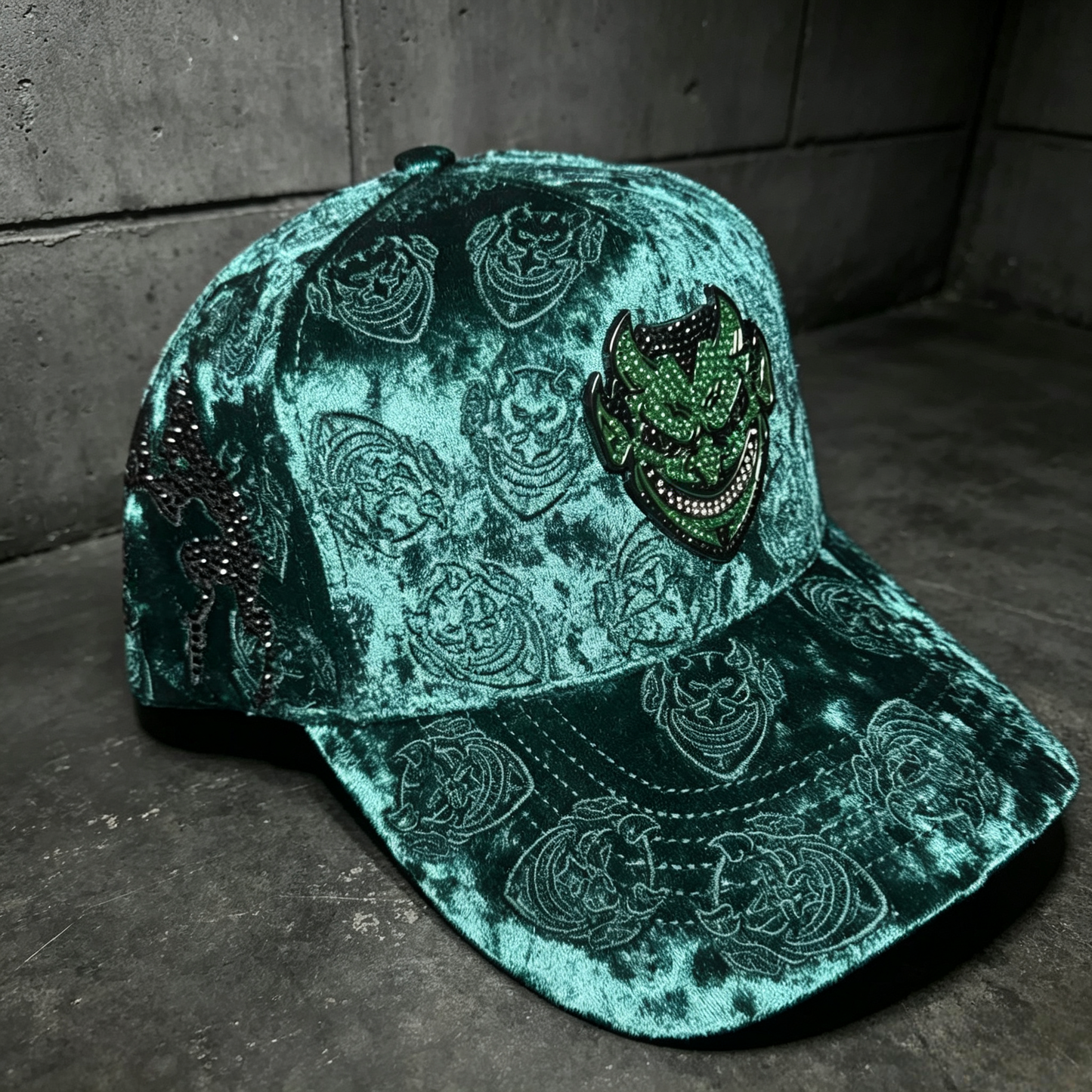 Chucky Hat, Diablo Green Barbas Hat, 31Hats Dandy Baseball Cap