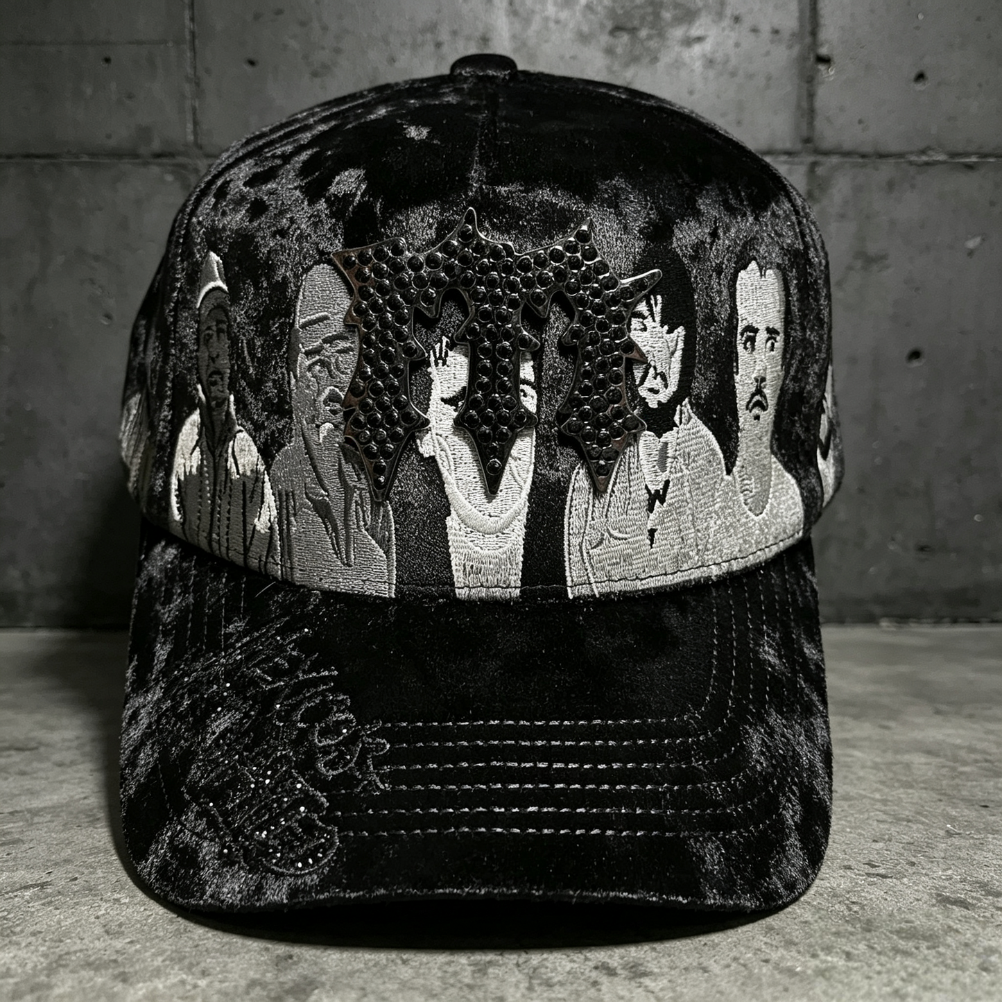 Gorra Curva Ajustable Chucky Hats Mexico's Most Wanted Negra