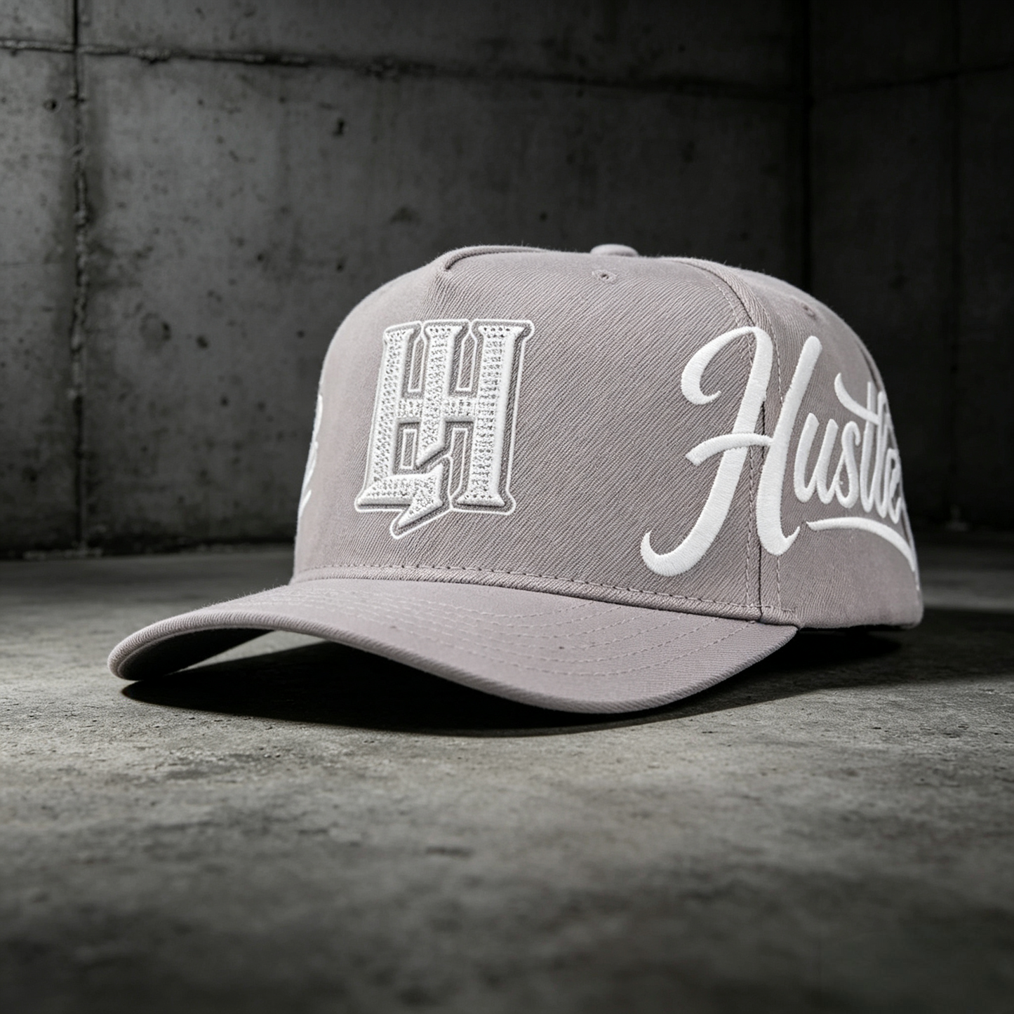 LH Hat Grey/white