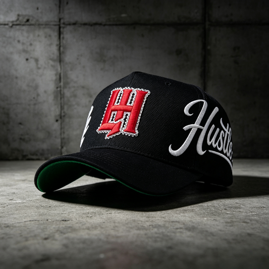 LH Hat black/red