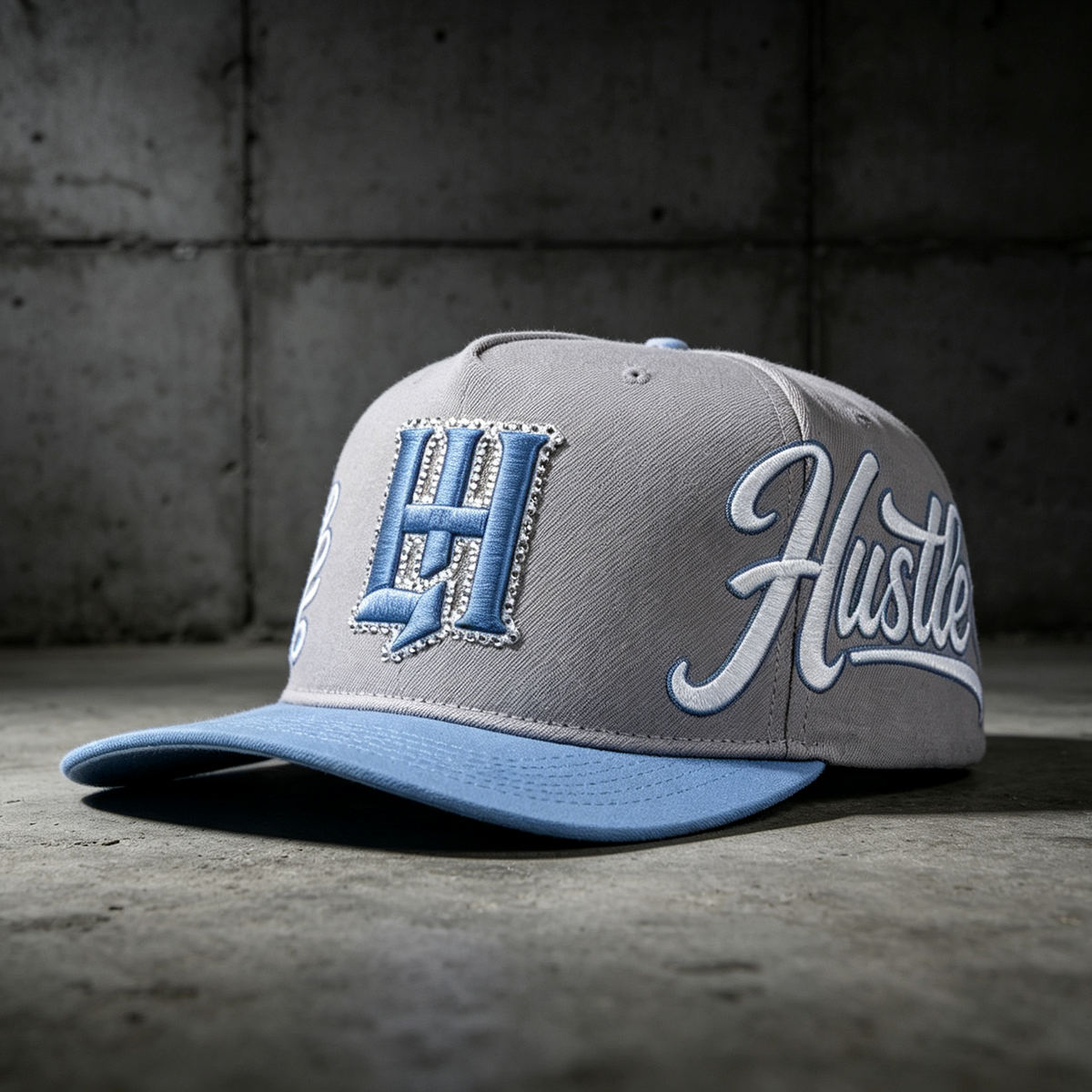 LH Hat grey/blue