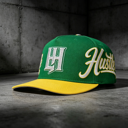 LH hat Trucker hat green/yellow
