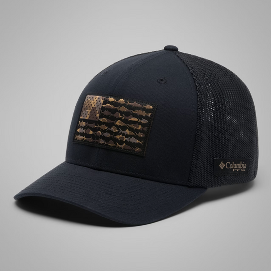 PFG Fish Flag Mesh Ball Cap