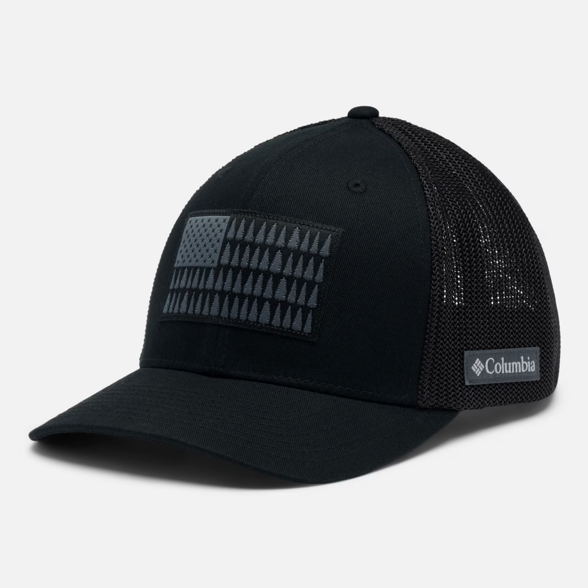 Columbia Mesh Tree Flag Ball Cap