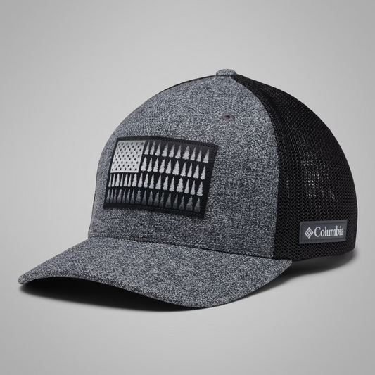 Columbia Mesh Tree Flag Ball Cap