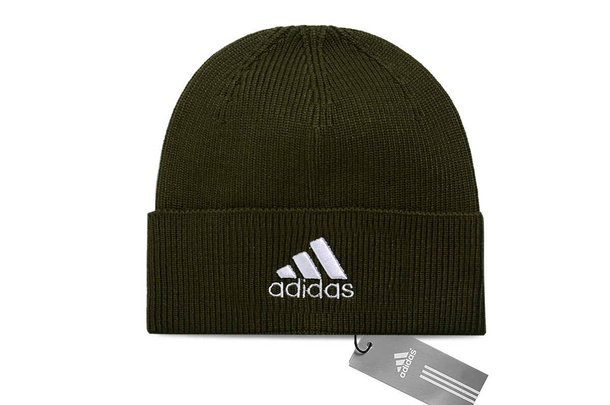 adidas knitted hat embroidered style