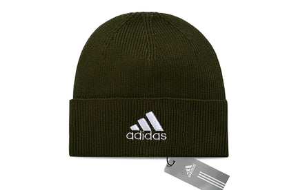 adidas knitted hat embroidered style