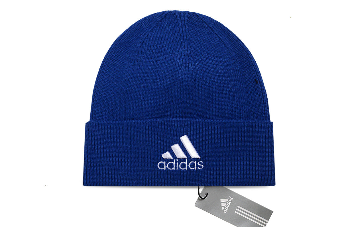 adidas knitted hat embroidered style