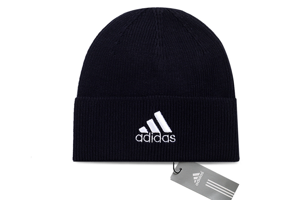adidas knitted hat embroidered style