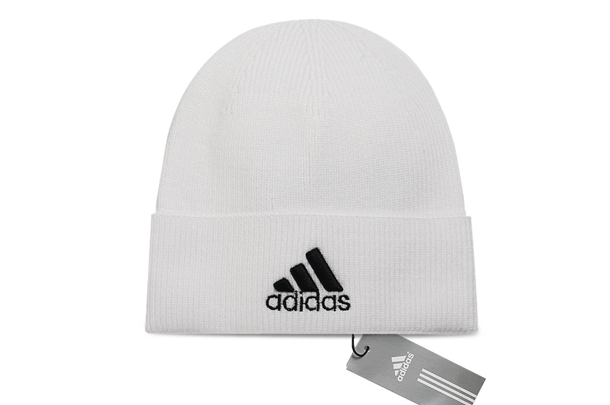 adidas knitted hat embroidered style