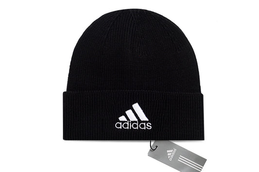 adidas knitted hat embroidered style