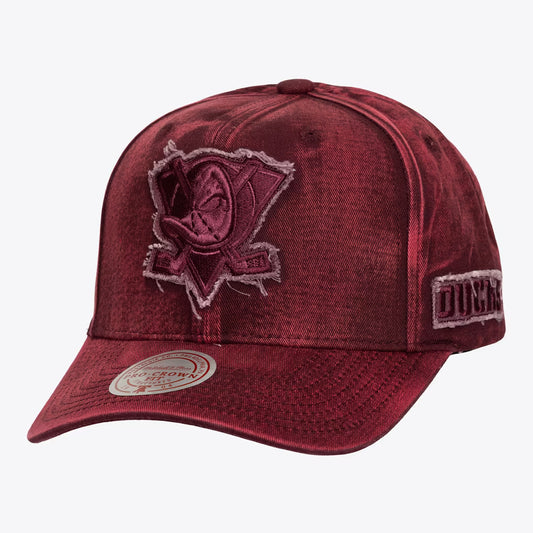 Anaheim Ducks Purple Downtown Pro Crown Snapback Hat