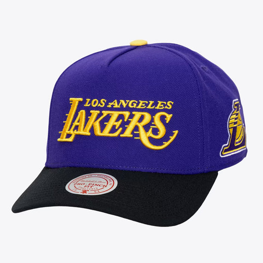 Los Angeles Lakers Purple/Black Legendary Away Pro Pinch Snapback Hat