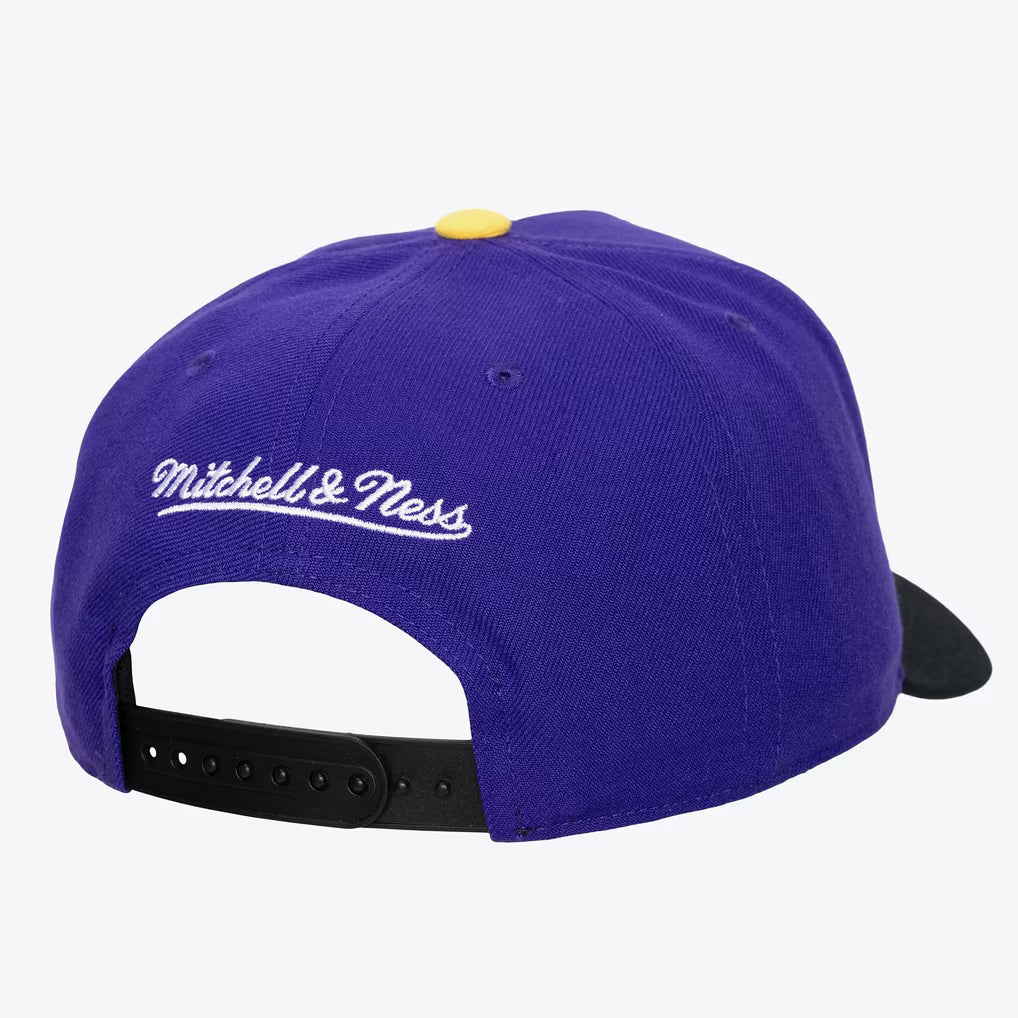 Los Angeles Lakers Purple/Black Legendary Away Pro Pinch Snapback Hat