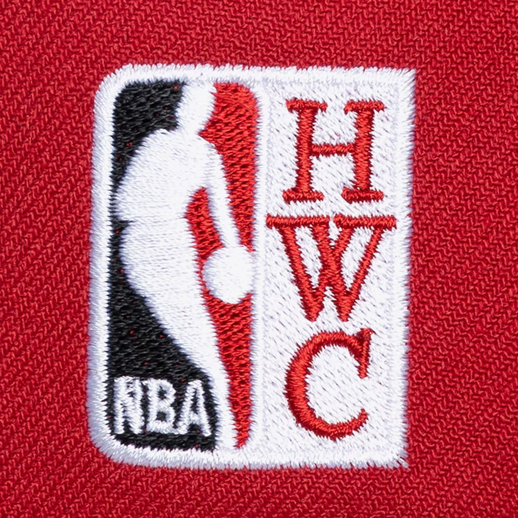 Chicago Bulls Red/Light Blue Hardwood Classics Legendary Home Pro Pinch Snapback Hat