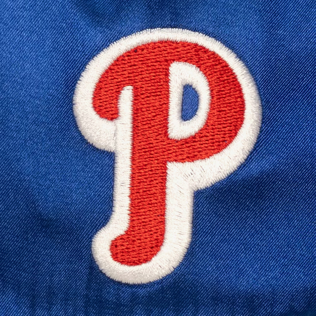 Philadelphia Phillies Royal Cooperstown Zig Zag Satin Pro Pinch Snapback Hat