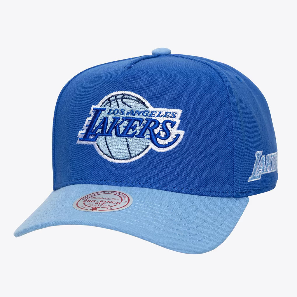 Los Angeles Lakers Royal/Powder Blue Legendary Home Pro Pinch Snapback Hat
