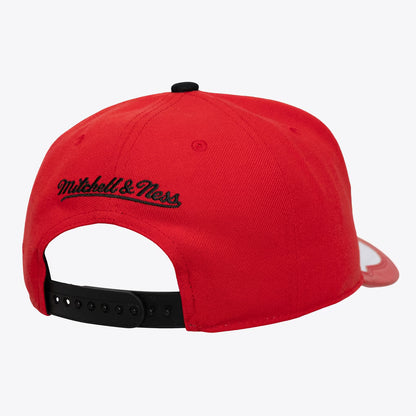 Chicago Bulls White/Red Day One Pro Pinch Snapback Hat