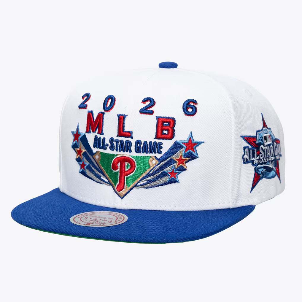 Philadelphia Phillies 2026 MLB All-Star Game White/Royal Two-Tone Snapback Hat
