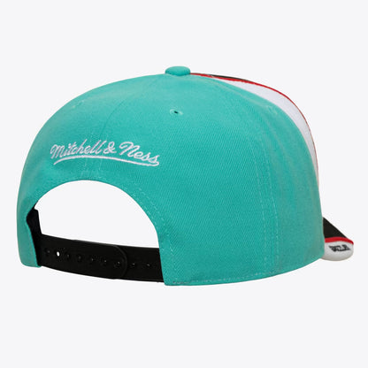 Vancouver Grizzlies Teal Hardwood Classics 404 Club Downforce Pro Crown Snapback Hat