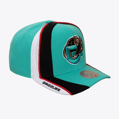 Vancouver Grizzlies Teal Hardwood Classics 404 Club Downforce Pro Crown Snapback Hat