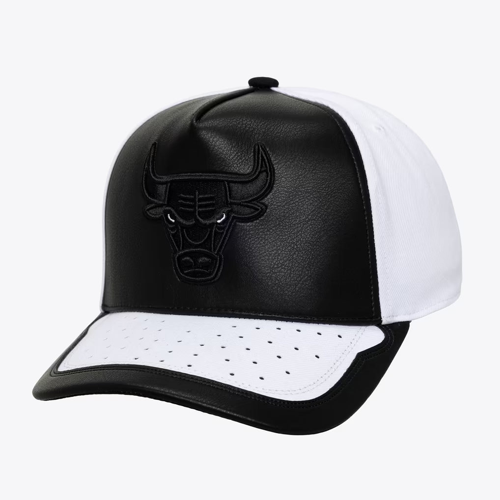 Chicago Bulls Black/White Day One Pro Pinch Snapback Hat